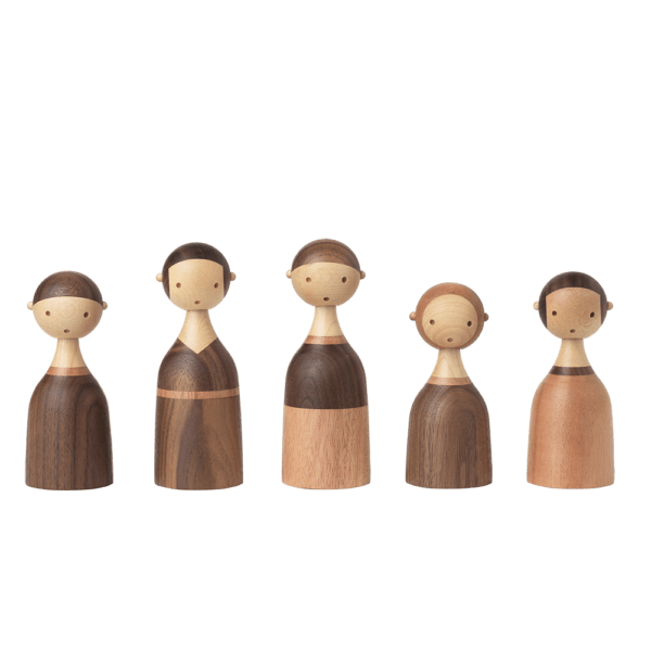 Architectmade-Kin-Family-Walnut-Mahogany-Maple-Lars-Beller-Fjetland