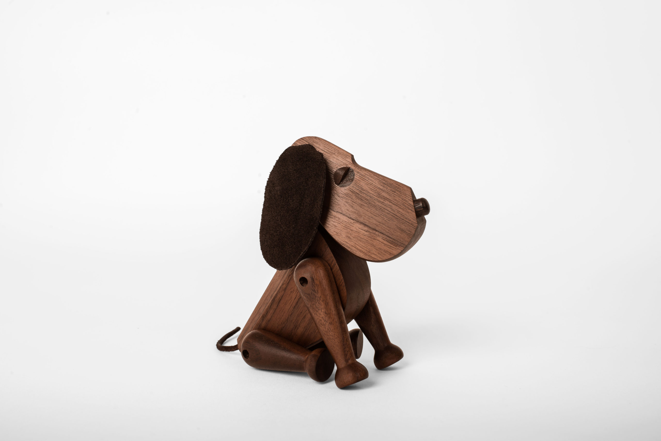 ARCHITECTMADE Bobby Dog Walnut Wood Hans Bølling