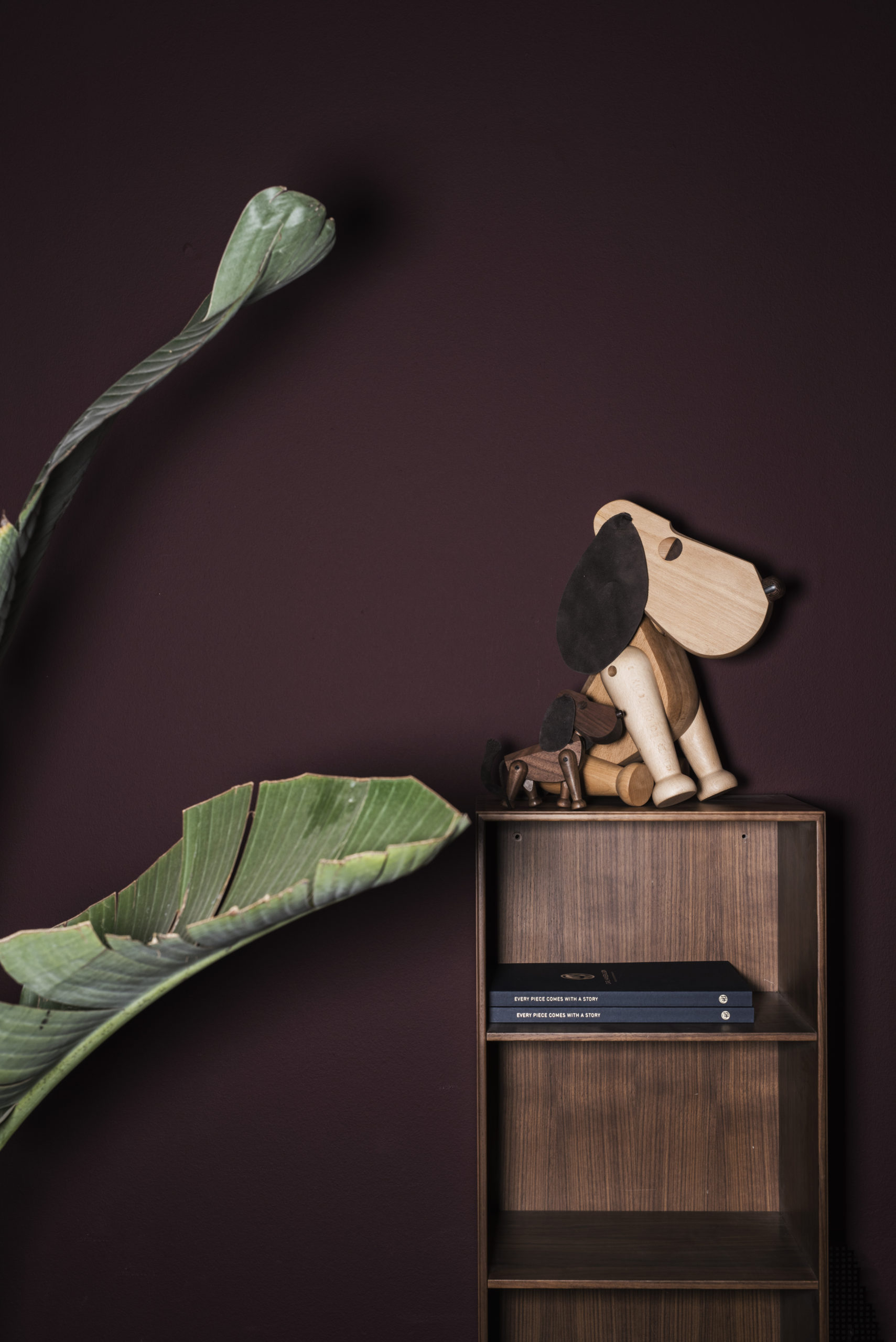 ARCHITECTMADE Bobby Rufus Walnut Beech Wood Dog Denmark Hans Bølling