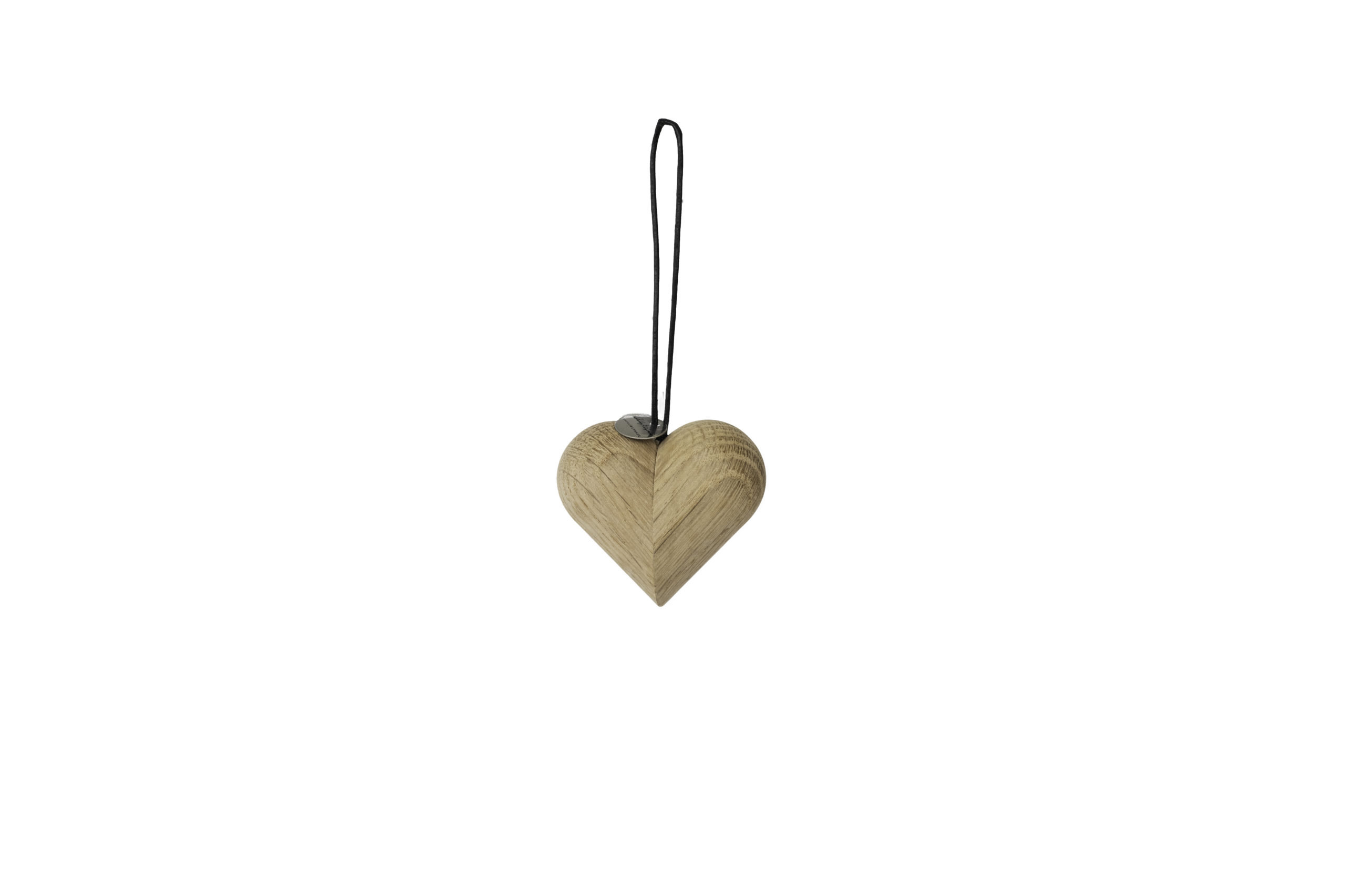 ARCHITECTMADE Jul Christmas Hanging Ornaments Heart Oak Nikolaj Klitgaard