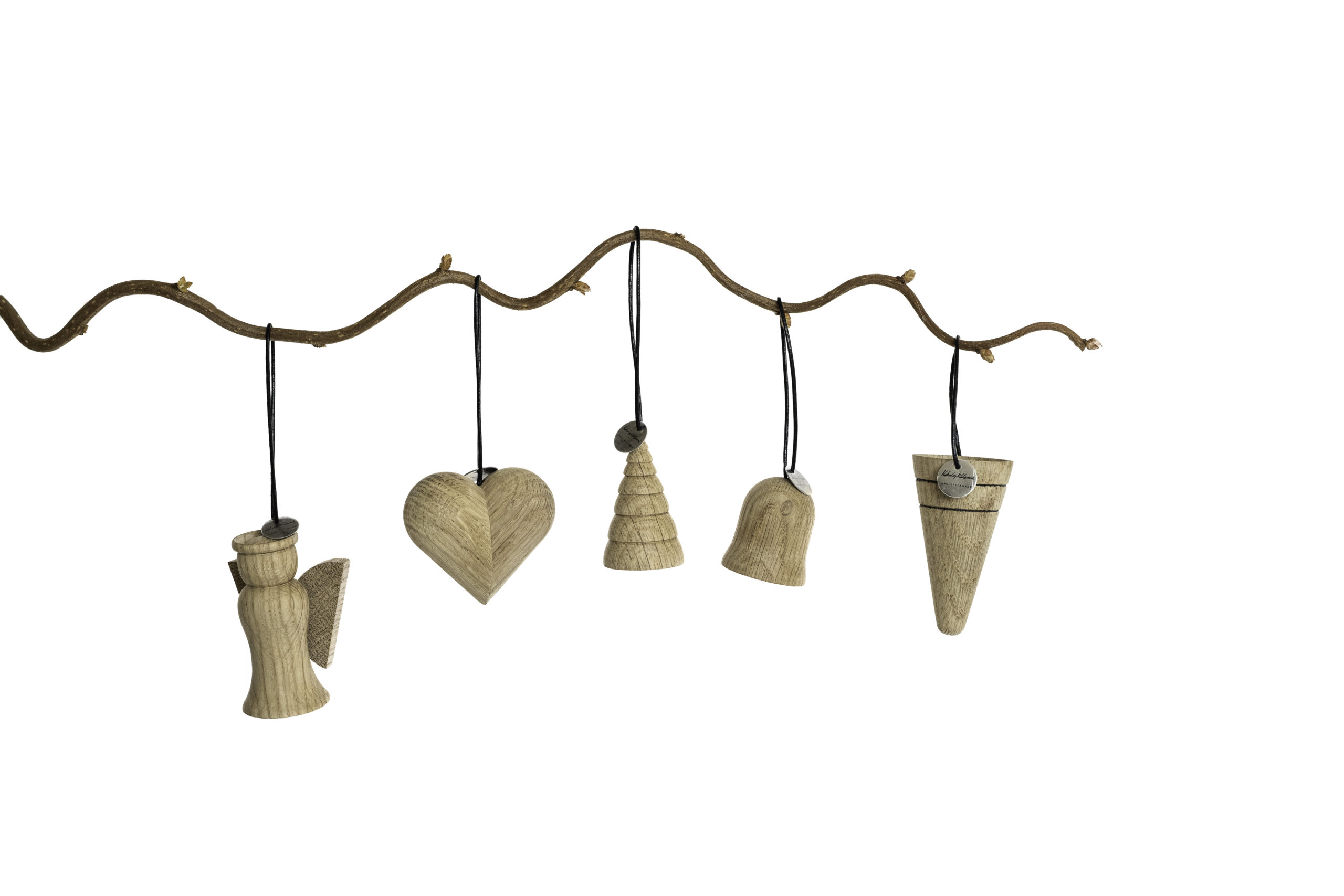 ARCHITECTMADE Jul Christmas Ornaments Oak Nikolaj Klitgaard