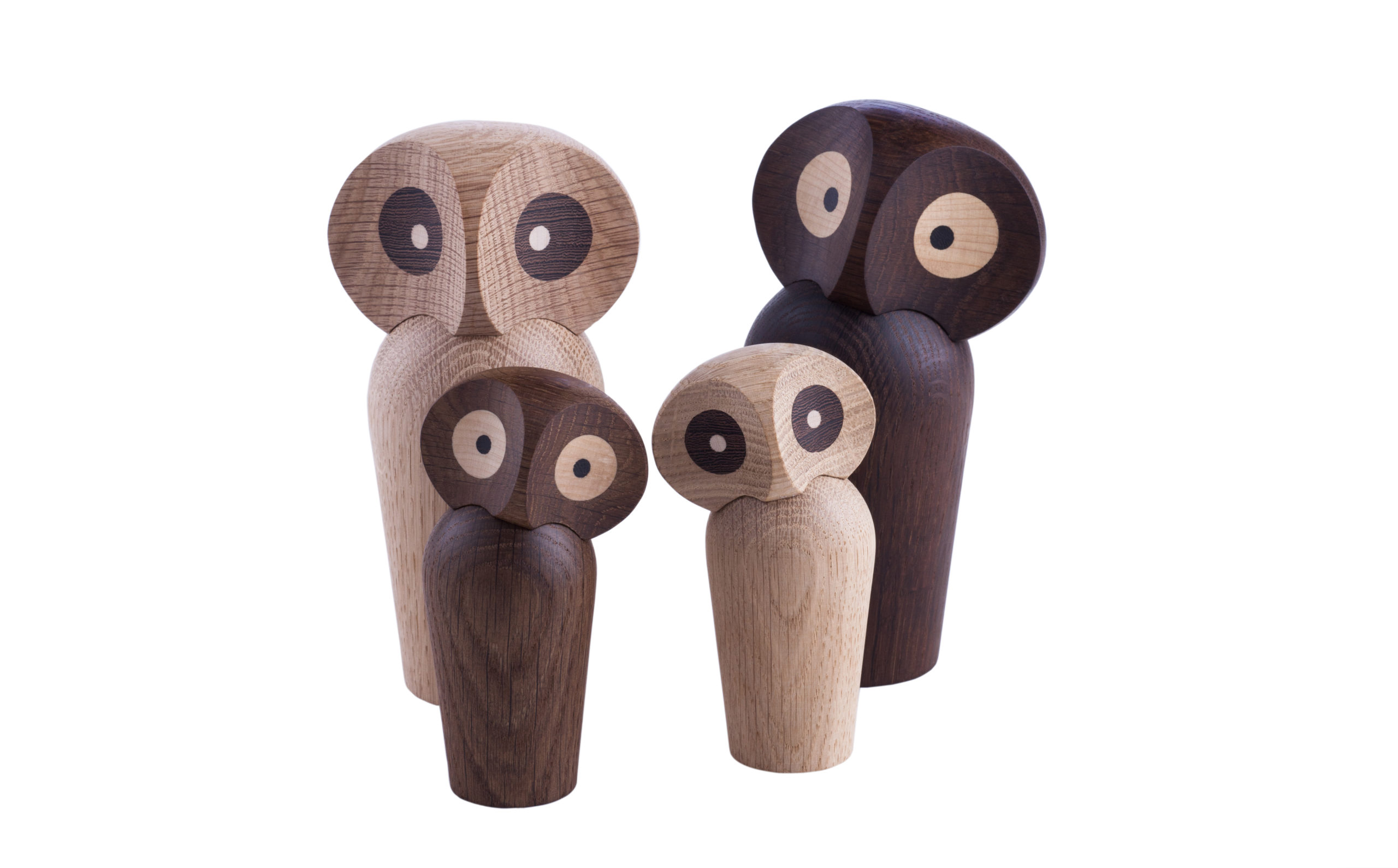 ARCHITECTMADE Owl Group Oak Wood Paul Anker Hansen