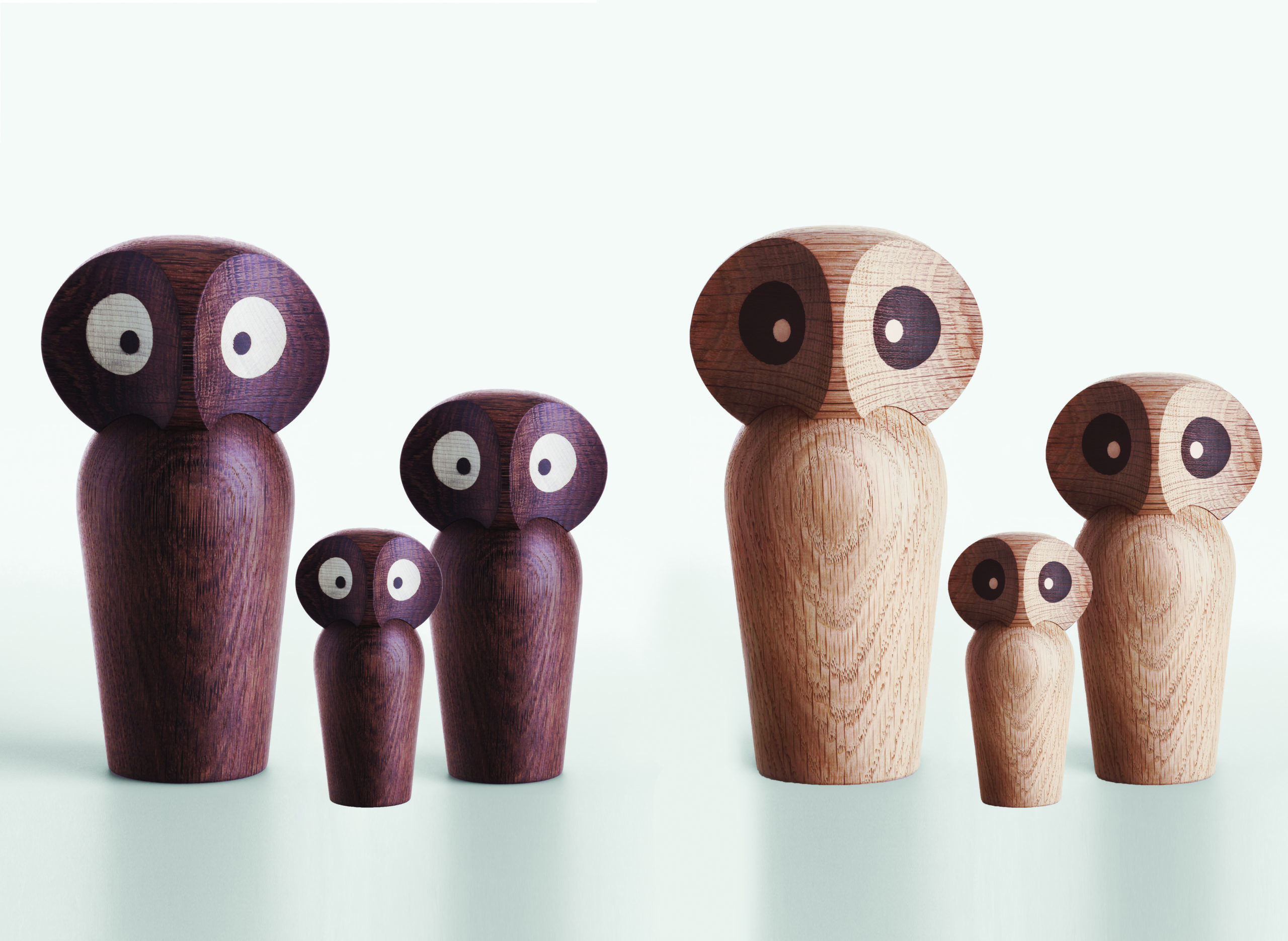 ARCHITECTMADE Owl Group Oak Wood Paul Anker Hansen