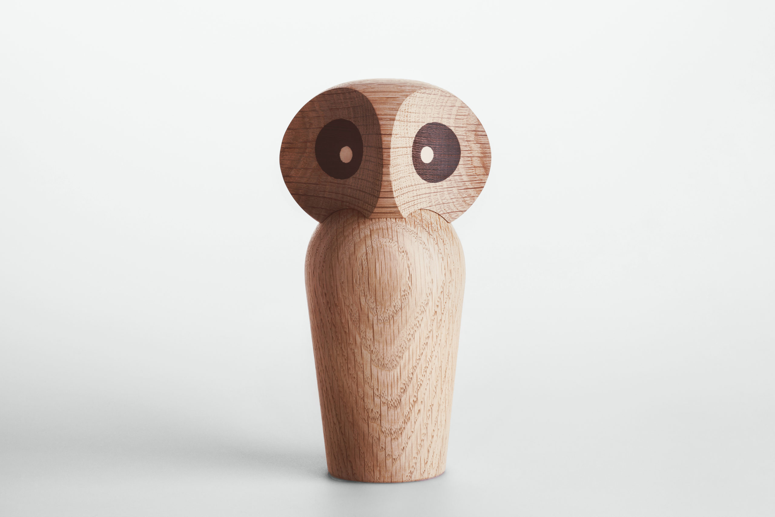 ARCHITECTMADE Owl Large Natural Oak Wood Paul Anker Hansen