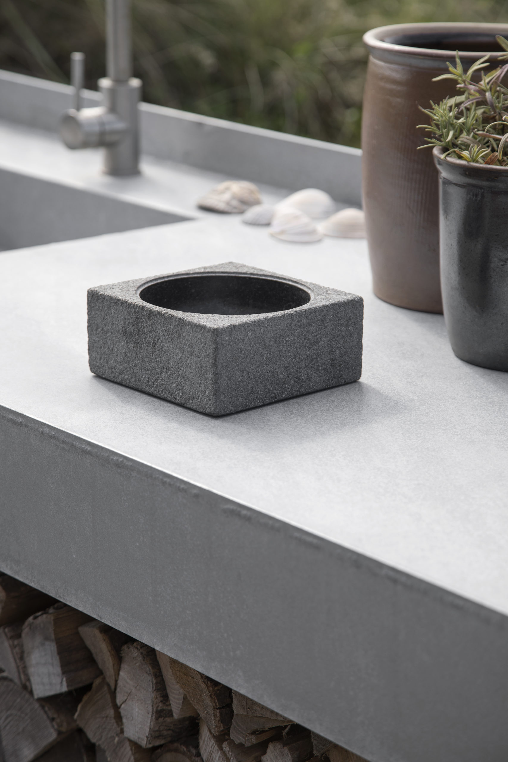 ARCHITECTMADE PK Bowl Granite Home Accessory Denmark Poul Kjærholm