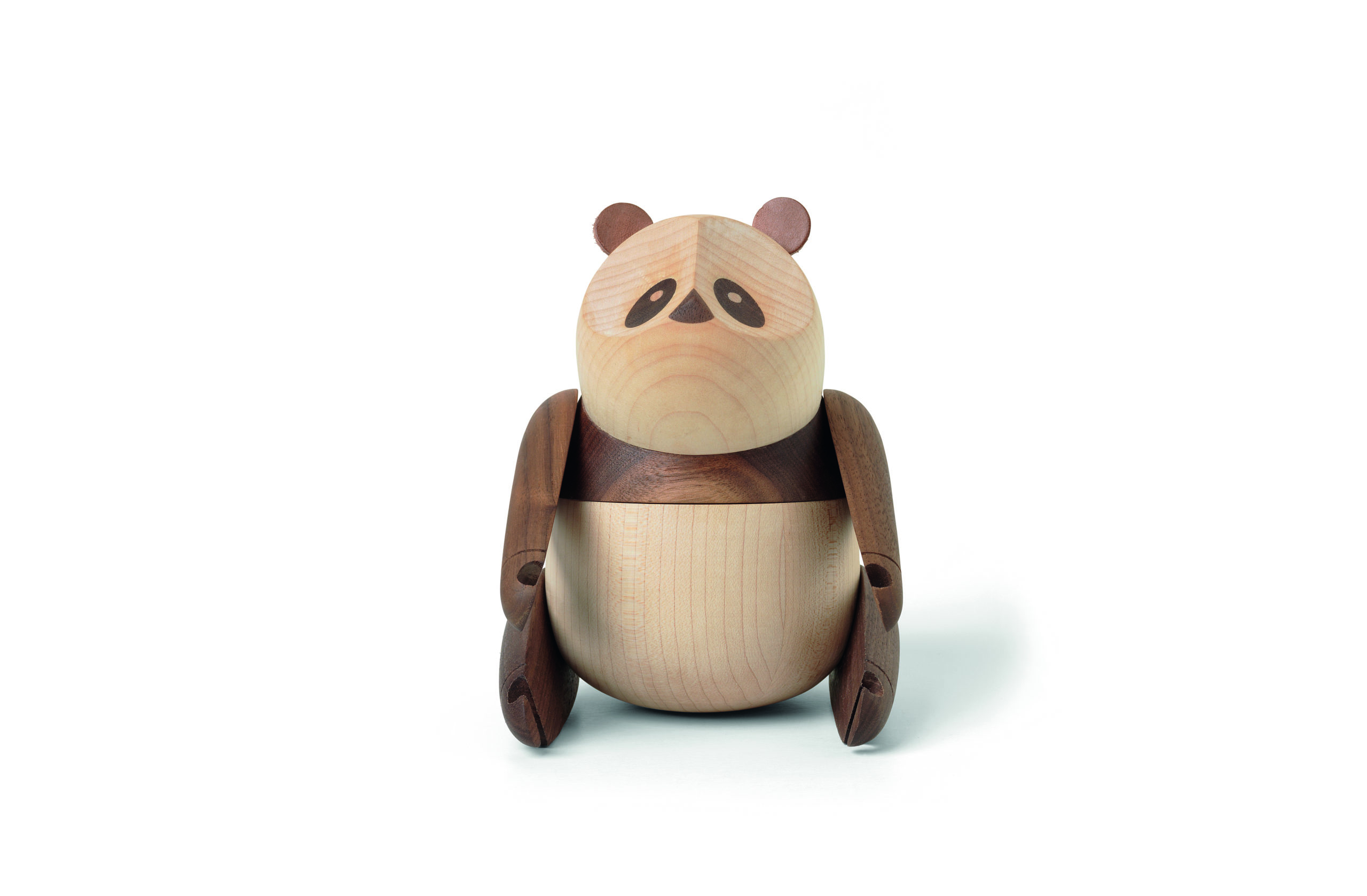 ARCHITECTMADE Panda Large Walnut Maple front Bjarke Ingels