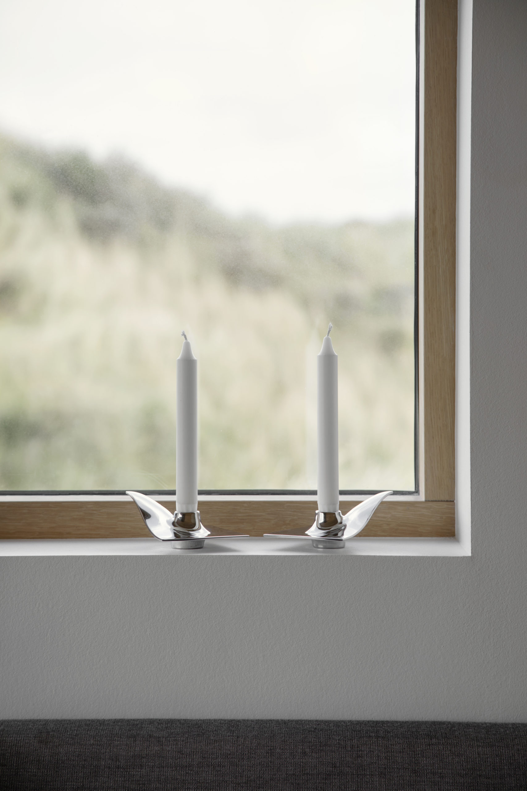 ARCHITECTMADE Quartet Stainless Steel Candleholder Denmark Hans Bølling