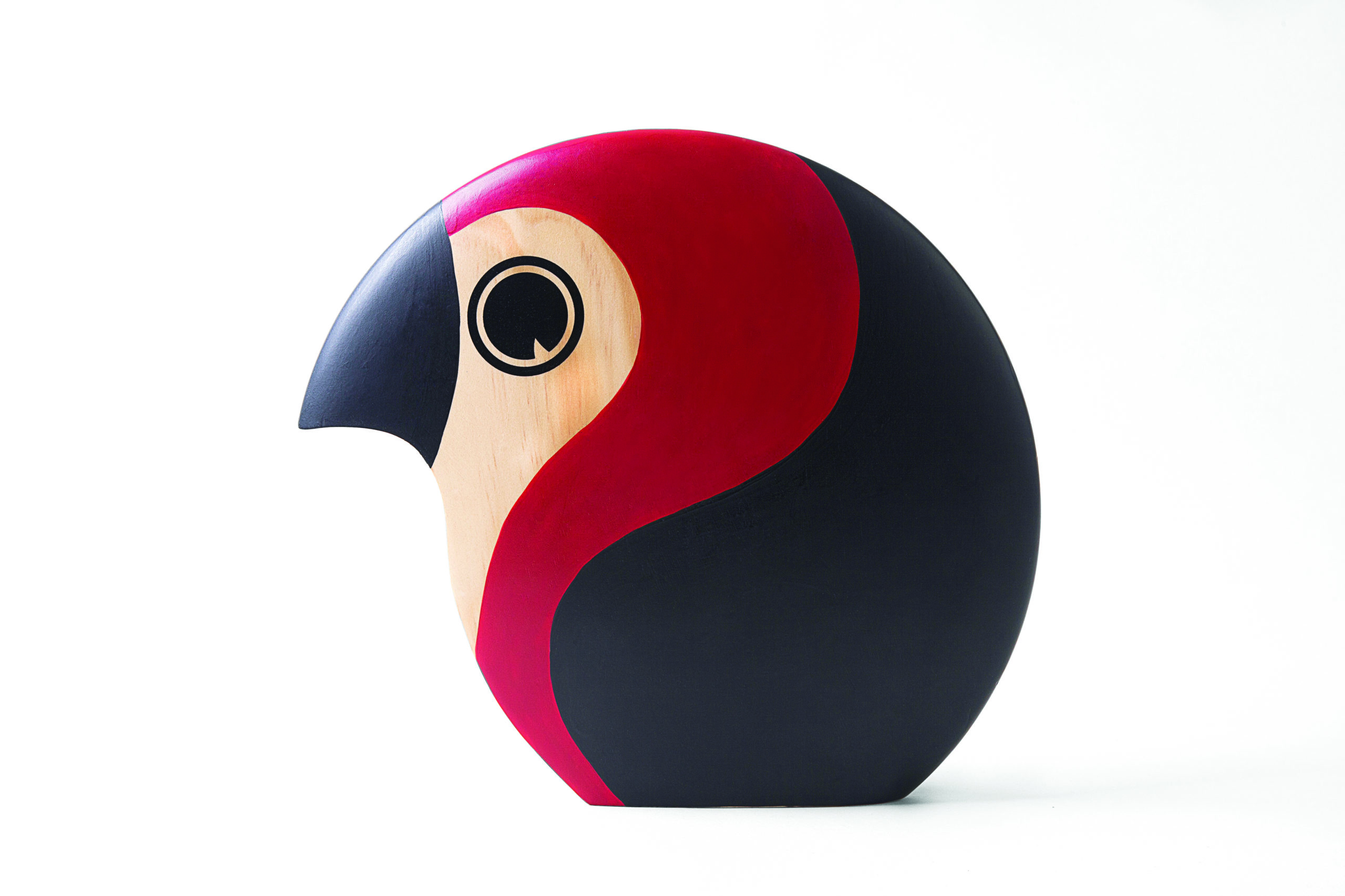 ARCHITECTMADE Discus Large Red Pine Bird Hans Bølling