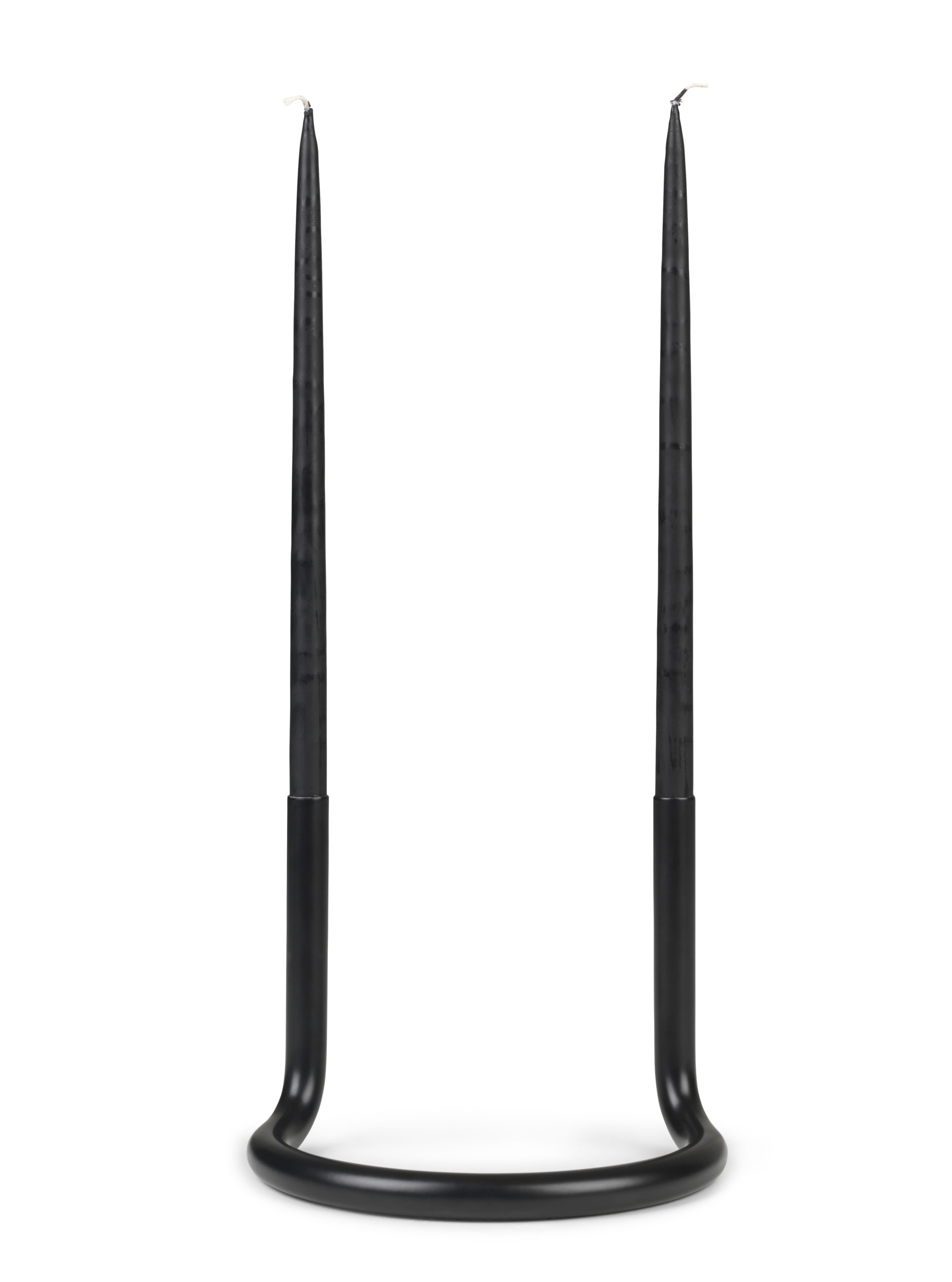 Architectmade-Gemini-Black-Stainless-Steel-Candleholder-Peter-Karpf